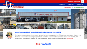 Conveyors Inc - Screw Conveyors & Feeders