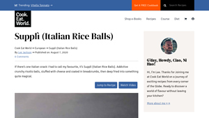 Cook Eat World - Supplì (Italian Rice Balls)