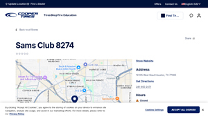 Cooper - Tires at Sam's Club 8274