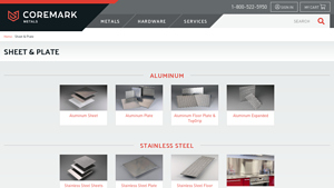 CoreMark Metals - Sheet & Plate Metals