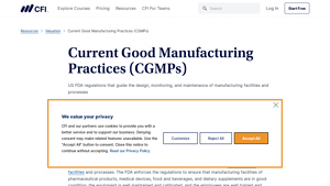 CGMP Compliance - Ensuring Drug Quality