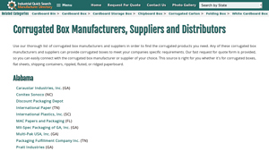 Corrugated Box Companies - Corrugated Boxes & Packaging Solutions