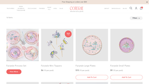 Coterie Party - Fairytale Party Supplies