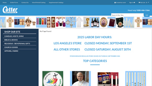 Cotter Church Supplies - Church Supplies & Gifts