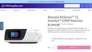 Resmed - AirSense™ 11 AutoSet™ CPAP Machine