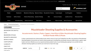 Crazy Crow - Muzzleloading Supplies
