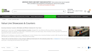 Creative Store Solutions - Value Line Checkout Counters