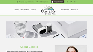 Creekside Dental Arts - Candid Pro Clear Aligners