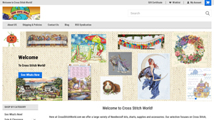 Cross Stitch World - Kits & Patterns