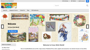 Cross Stitch World - Cross Stitch Kits & Patterns