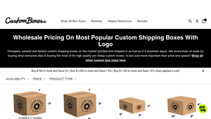 Custom Boxes - Wholesale Shipping Solutions