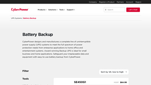 CyberPower - Award-Winning Backup UPS