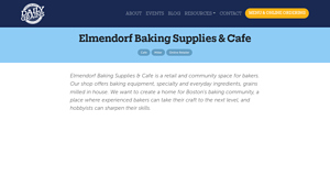 Elmendorf Baking Supplies - Specialty Ingredients & Equipment