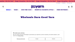 Darn Good Yarn - High-Quality Yarn & Apparel