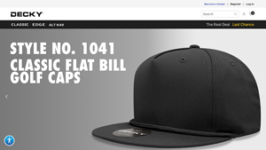 Decky - Stylish Blank Headwear