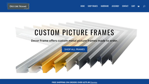 Decor Frame - Custom Metal Picture Frames