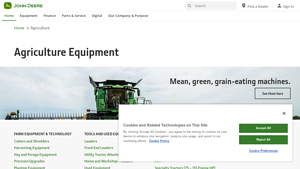 John Deere - Agriculture and Farming Equipment