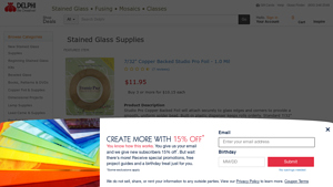 Delphi Glass - Stained Glass Supplies