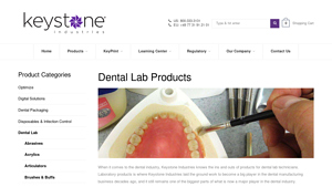 Keystone Industries - Dental Lab Products