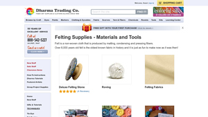 Dharma Trading - Felting Supplies
