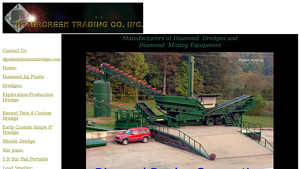 Diamond Dredges - Diamond and Gold Jig Plant