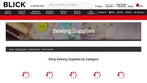 Dick Blick - Sewing Supplies