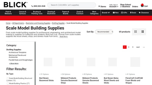Blick Art Materials - Scale Model Building Supplies
