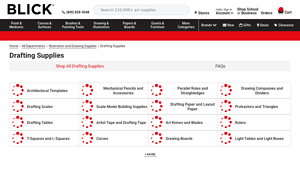 Dick Blick - Drafting Supplies
