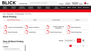 Blick - Block Printing Supplies