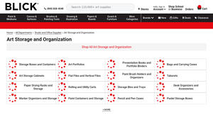 Dick Blick - Art Storage Solutions