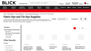 Blick - Fabric Dye & Tie-Dye Kits