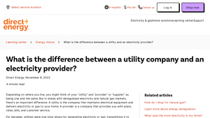 Direct Energy - Electricity and Natural Gas Plans