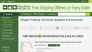 Direct Home Medical - Oxygen Supplies & Accessories