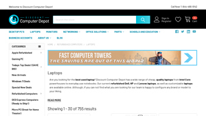 Discount Computer Depot - Refurbished Laptops & Gaming PCs