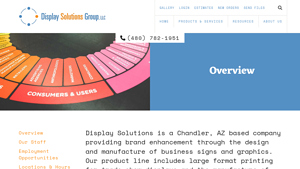 Display Solutions - Large Format Printing