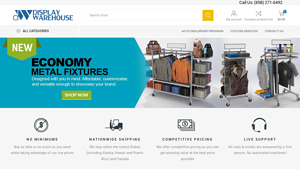 Display Warehouse - Retail Fixtures and Store Supplies
