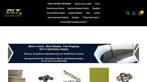 DLT Upholstery Supply - Vinyl & Foam Products