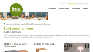 Dormiente - Solid Wood Furniture
