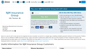 NJM Insurance Group - Online Bill Payment