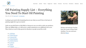 Draw Paint Academy - Oil Paint Essentials
