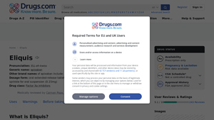 Eliquis - Oral Anticoagulant