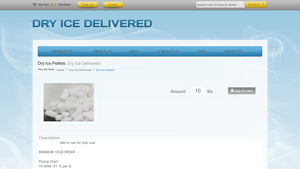 Dry Ice Delivered - Pellets