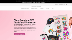 DTF Transfers Wholesale - Vibrant & Durable Solutions