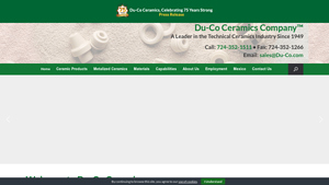 Du-Co Ceramics - Standard Ceramic Products