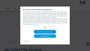 Dürr Universal - Filter Housings for Gas Turbines
