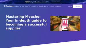 Easebuzz - Meesho Supplier Registration Guide