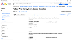 Tallow and Honey - Balm Supplies