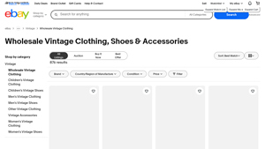 eBay - Vintage Clothing Lots & Sneakers
