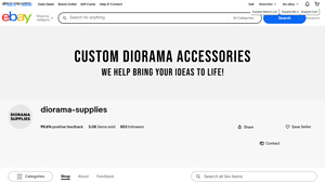 Diorama Supplies - Scaled Diorama Accessories