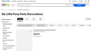 My Little Pony - Party Decorations